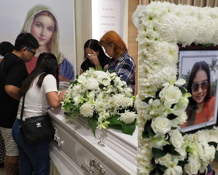 Tearful farewell as second fatal victim of Lucky Plaza crash repatriated to the Philippines