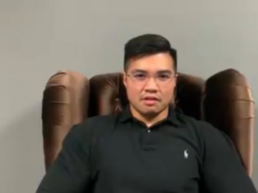 Haziq Abdullah Abdul Aziz released a 33-second clip on Wednesday (June 12) in which he claims to have had sex with Malaysia's Economic Affairs Minister Azmin Ali.