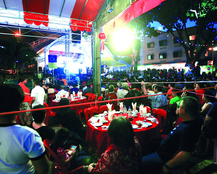 Police making enquiries on reports of GE2015 candidates at 7th Month Festival events