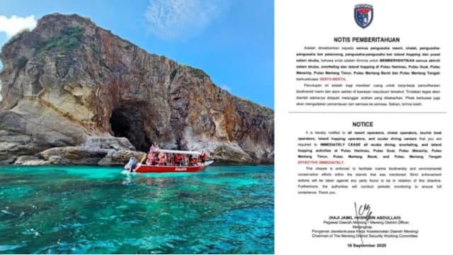 配合海洋生态环境保育 丰盛港六岛屿即日起暂停水上活动 