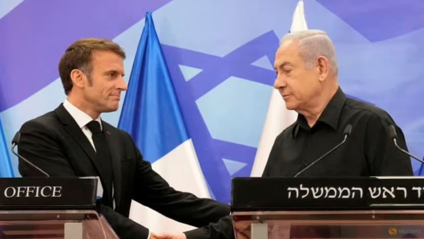 Israel tuduh Presiden Perancis Emmanuel Macron lancar "kempen tentang negara Yahudi" Israel tuduh Presiden Perancis Emmanuel Macron lancar "kempen tentang negara Yahudi"
