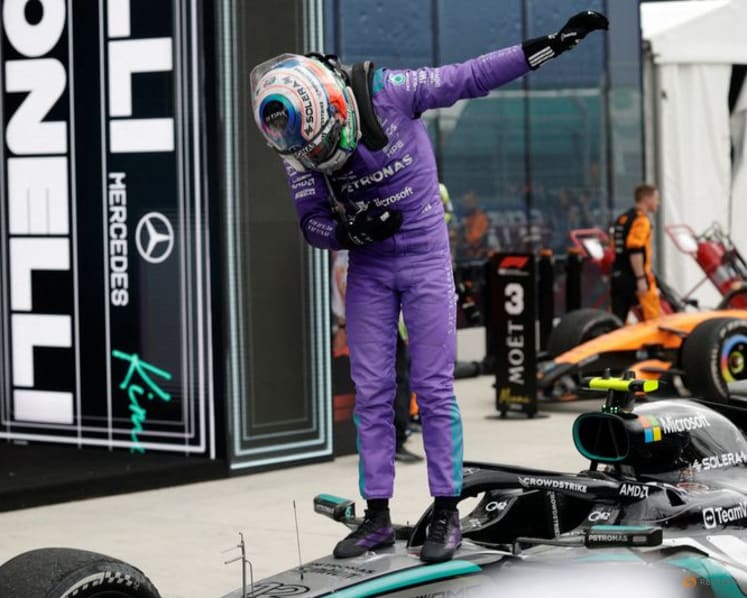 Antonelli takes third win a row for Mercedes to stretch F1 lead in Miami