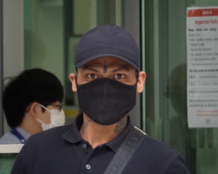 Jail for man who threw ice-cream stick, face masks at enforcement officers and verbally abused them