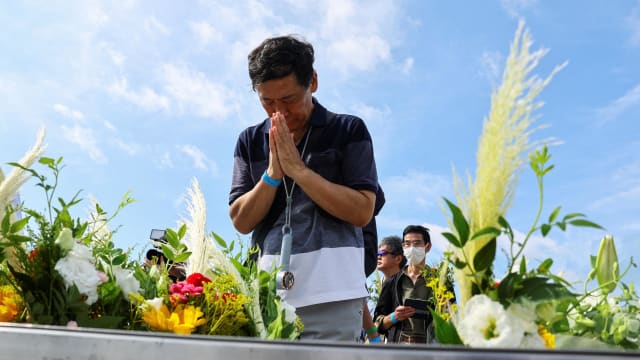 广岛原爆80周年 约5.5万人出席和平纪念仪式