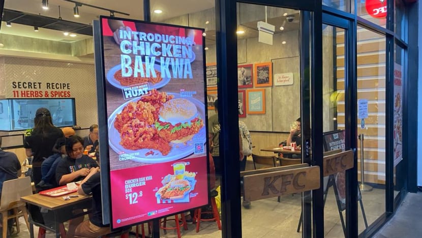 Sama seperti 'turkey bacon' dan 'chicken ham', 'chicken bak kwa' KFC juga dibenarkan: MUIS