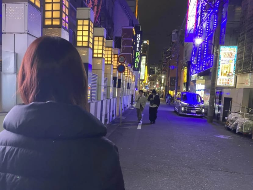 Yu, not her real name, is a Japanese woman who previously visited a Kabukicho host club in Tokyo regularly, became heavily indebted and was forced to do sex work to repay her debts.
