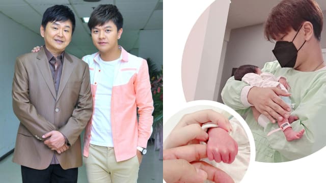 女儿出生了！曾治豪喊话亡父贺一航：爸，恭喜你当阿公