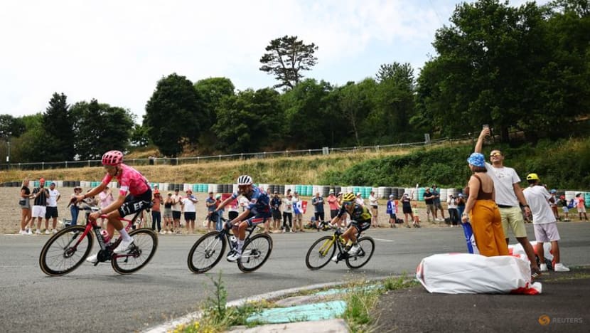 Bardet makes brief Tour appearance as water carrier