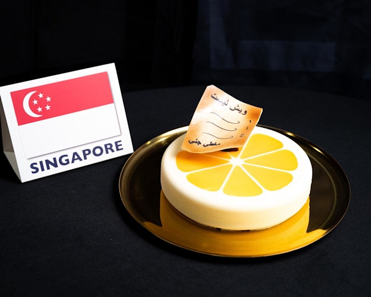 An Aladdin's Genie chocolate sculpture helped Singapore win a