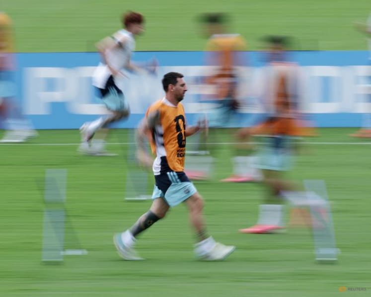 Messi in a happy place as Argentina ready to take on England