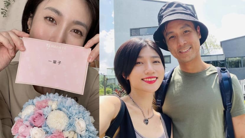 Kate Pang And Andie Chen Celebrate 8th Wedding Anniversary; Kate Says It’s The First Time Andie Bought Her Flowers
