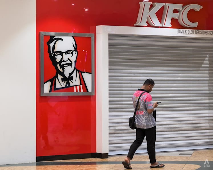 Malaysia's KFC closes over 100 outlets amid boycotts linked to Gaza conflict
