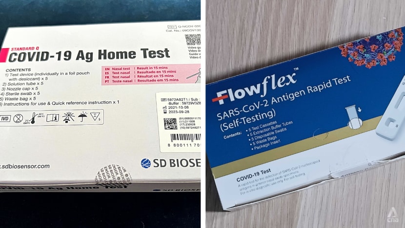 Singapore's supplies of COVID-19 self-test kits not affected by US FDA advisory on unauthorised versions: HSA Singapore's supplies of COVID-19 self-test kits not affected by US FDA advisory on unauthorised versions: HSA