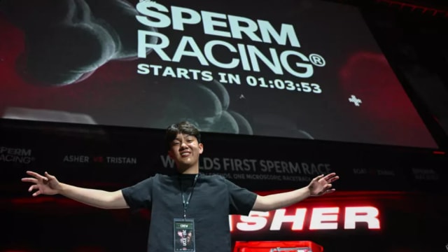 洛杉矶首办精子竞速大赛 主办方：希望唤起男性生殖健康意识