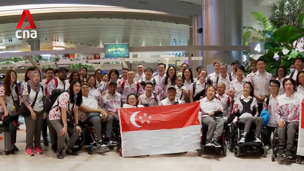 Team Singapore para-athletes head to Korat for biggest ASEAN Para Games