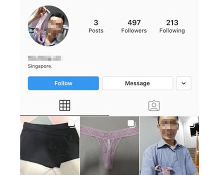 Man who shared photos of himself sniffing female undergarments arrested