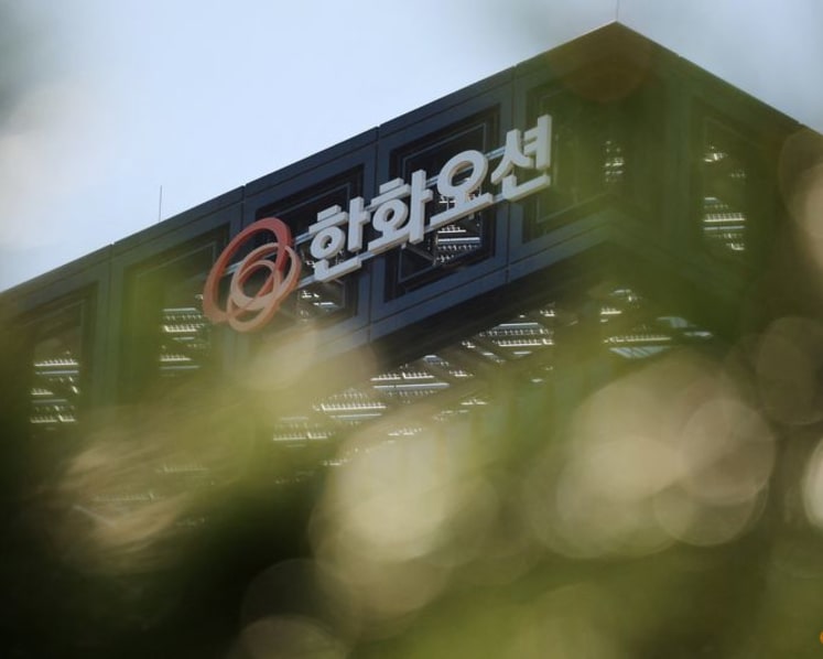 Hanwha Ocean sold around $2 billion in dollar-won forward market, source says