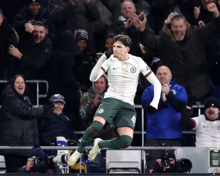 Garnacho double fires Chelsea past third-tier Cardiff into League Cup semi-finals