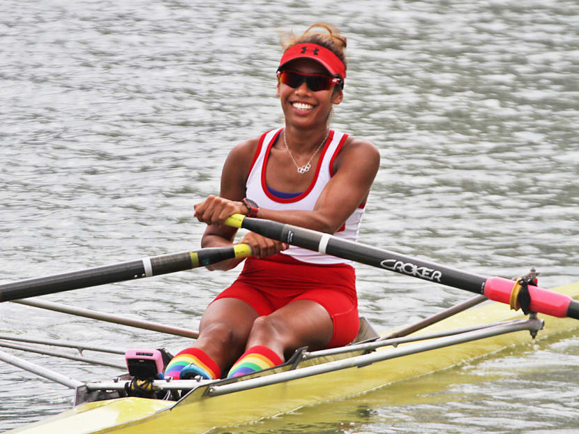 National Rower Saiyidah Aisyah Mohamed Rafa’ee. TODAY file photo