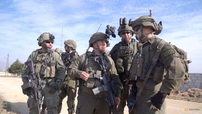 Israeli troops near Damascus, say Syrian security, after Israeli airstrikes hit Syrian bases Israeli troops near Damascus, say Syrian security, after Israeli airstrikes hit Syrian bases