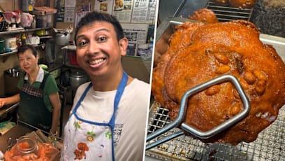 ‘This Guy Doesn’t Look Chinese, I Don’t Dare Buy It,’ Said Customer Of 3rd-Gen Indian-Chinese Hawker At Maxwell Fuzhou Oyster Cake