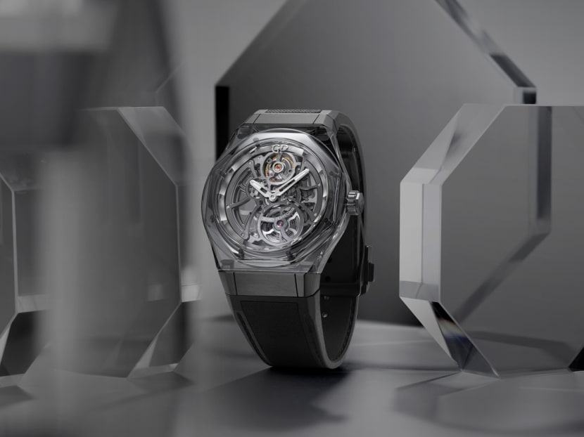 Girard-Perregaux’s latest Laureato Absolute throws a little shade to the sapphire crystal watch trend Girard-Perregaux’s latest Laureato Absolute throws a little shade to the sapphire crystal watch trend