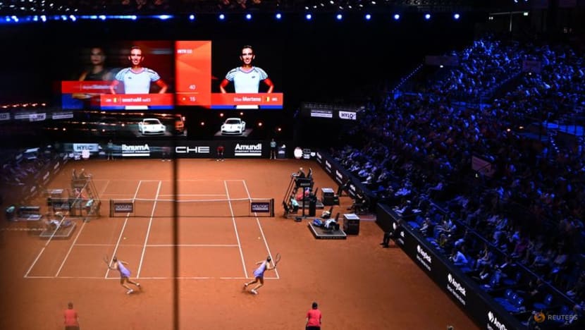 Sabalenka dials up tension by using phone to photograph contested mark