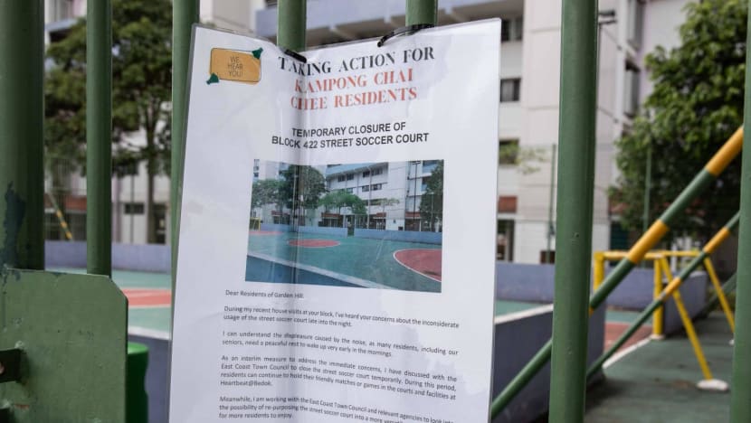 #trending: Temporary closure of Bedok North street soccer court over noise complaints sparks debate online