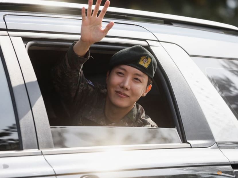J-Hope, member of K-pop's BTS, finishes military service in South Korea J-Hope, member of K-pop's BTS, finishes military service in South Korea