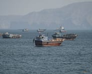Two Singapore-registered vessels struck in Strait of Hormuz, one sinks