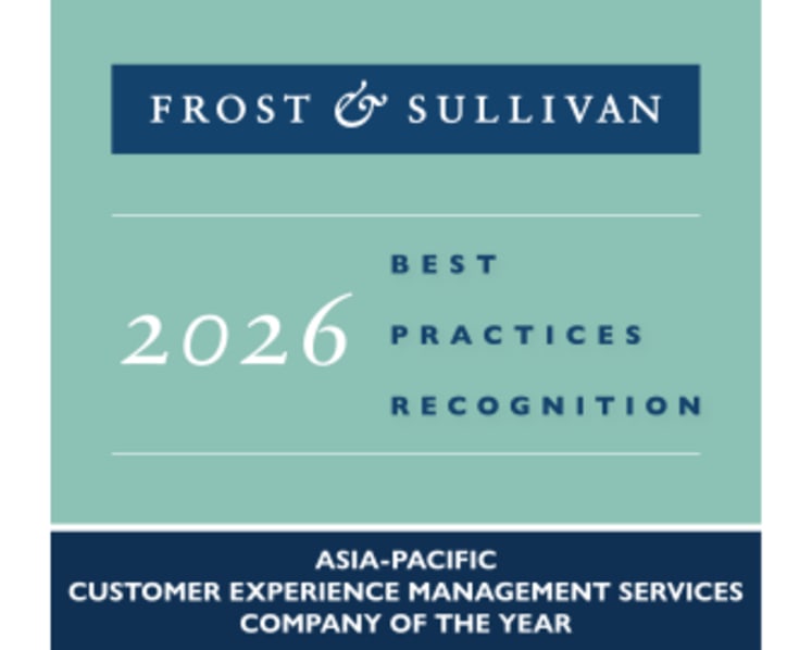 TP named Frost & Sullivan's 2026 Asia-Pacific Company of the Year in Customer Experience Management Services