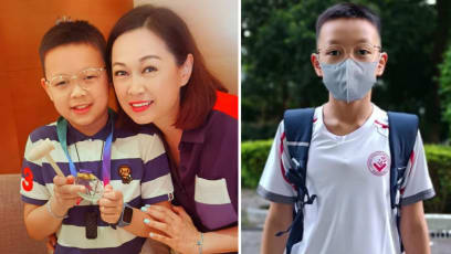 Singaporean TVB Actress Eileen Yeow's Son Just Started Sec 1 At The Singapore International School In HK