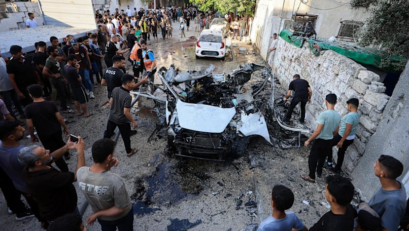After deadly day, Gazans say Trump's touting of plan jars with grim reality