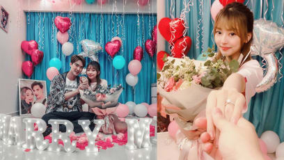 Lee Teng Chose To Propose To His Girlfriend In A "Cosy Setting". Here's Why