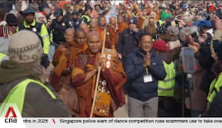 19 Buddhist monks conclude four-month 'Walk for Peace' from Texas to Washington DC