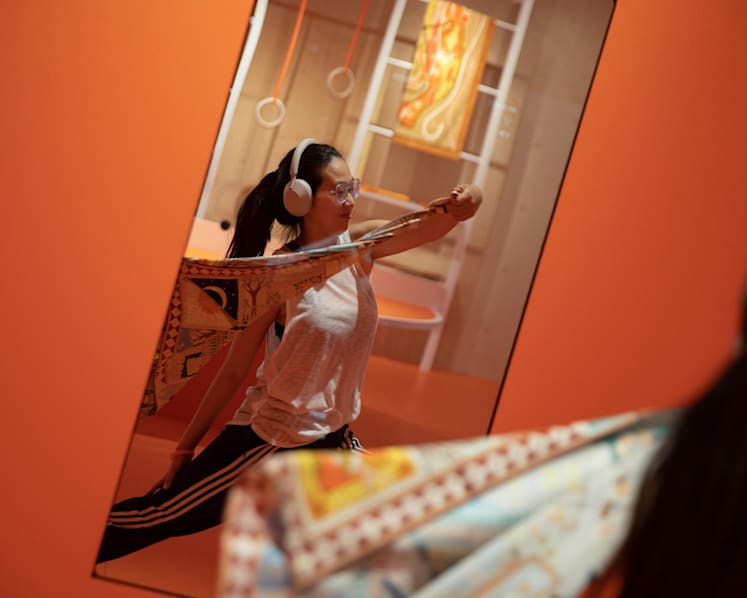A pop-up gym by French luxury brand Hermes? TODAY reporter tries a workout quite unlike any other