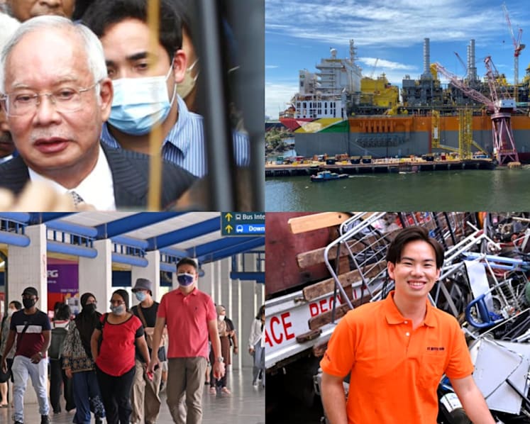 Daily round-up, Aug 23: Najib goes to jail after losing final appeal in 1MDB-linked case; worker missing after Keppel Shipyard pier collapses; Singapore core inflation rises