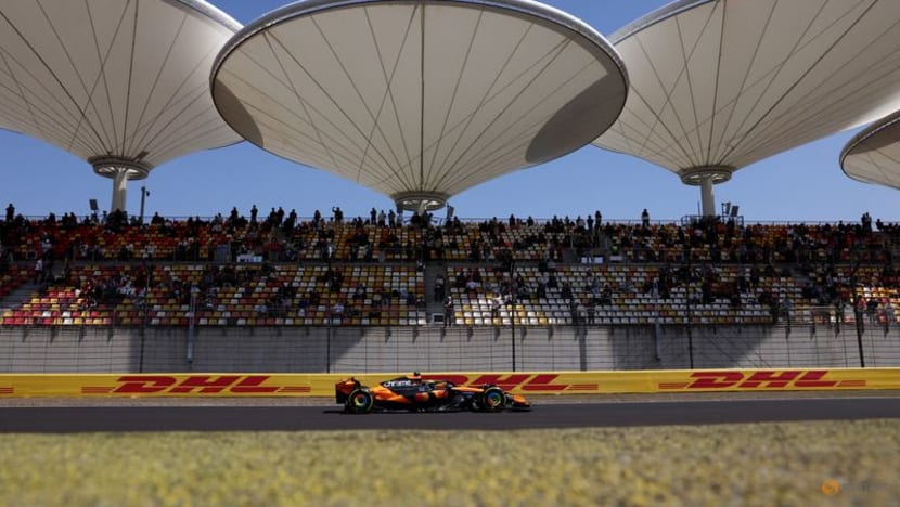 McLaren's Norris tops practice for Chinese Grand Prix ahead of Ferrari's Leclerc