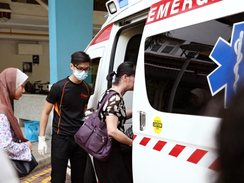 Suspected Zika patients being taken to the Communicable Diseases Centre for further tests in 2016. The EIU cited the Zika virus and Ebola as examples of diseases posing a global threat.