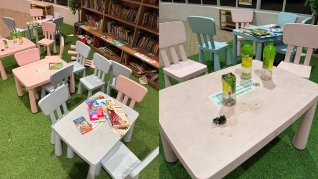 淡滨尼社区图书馆脏乱引关注 马炎庆：共同维护公共空间