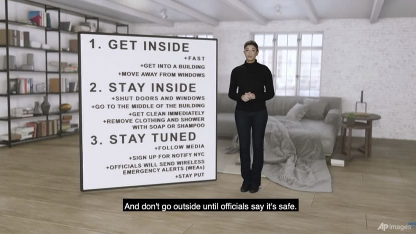 PSA on nuclear attack leaves New Yorkers worried, baffled PSA on nuclear attack leaves New Yorkers worried, baffled