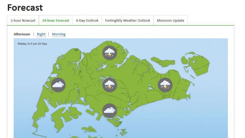 New weather website offers real-time report by location