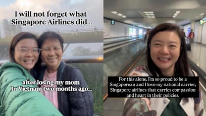 Local Content Creator Praises Singapore Airlines For Reinstating Late Mum's Miles After Her Passing