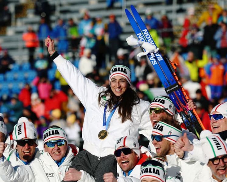 Biathlon-Vittozzi grabs gold for Italy in women's 10km pursuit