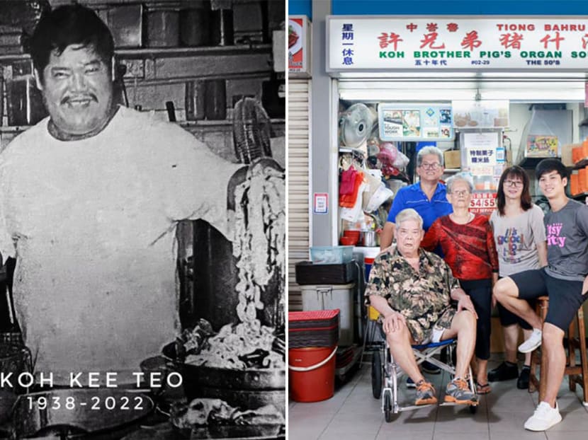 Tiong Bahru Koh Brother Pig's Organ Soup’s Hawker Founder Passes Away At 84