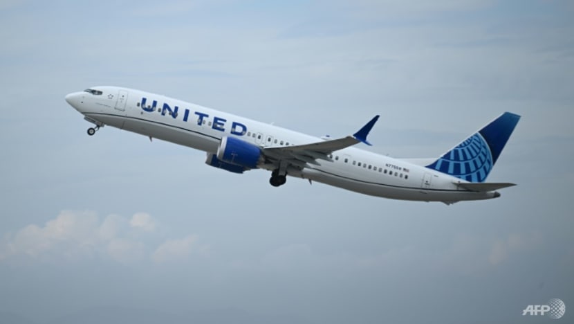 United Airlines flight forced to return to Houston airport after engine catches fire shortly after takeoff