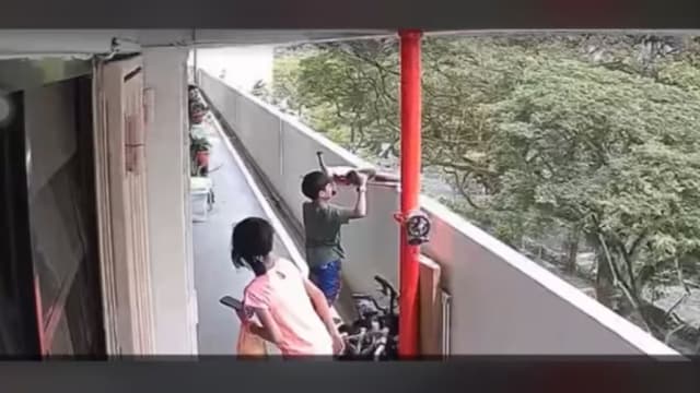 两儿童涉在宏茂桥高楼抛物 警方介入调查