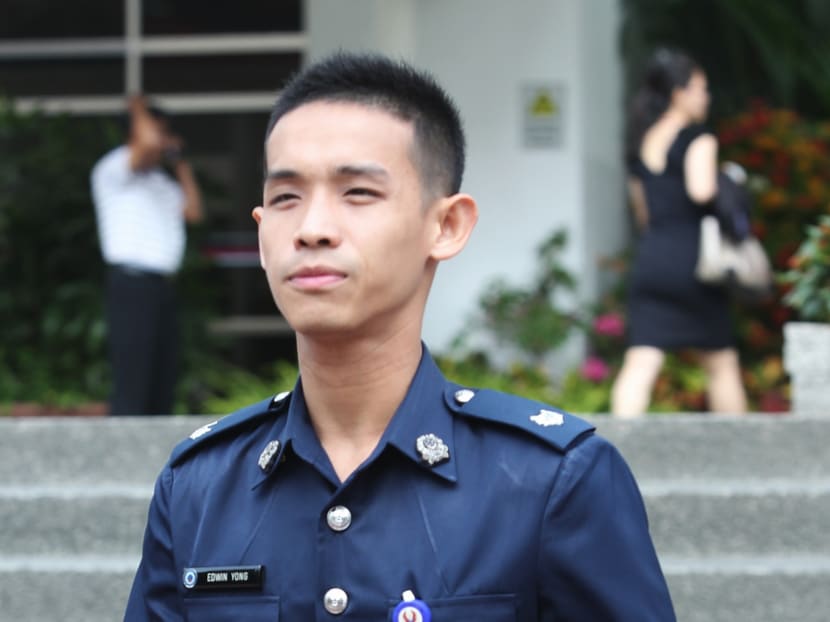 ASP Yong Wen Wei Edwin from Tanglin Police Division. Photo: Don Wong