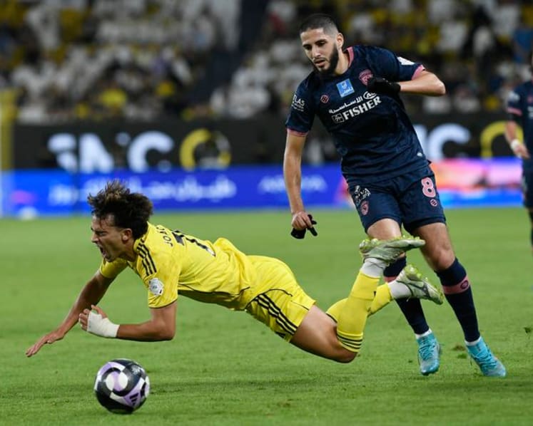 Ronaldo's heart beats faster while converting a penalty against Al-Fayha