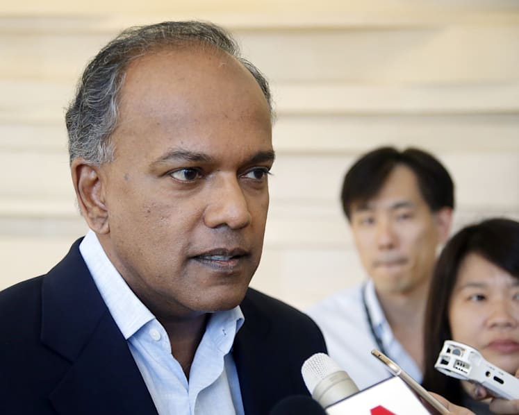 Substantial support for ISA in S’pore, says Shanmugam